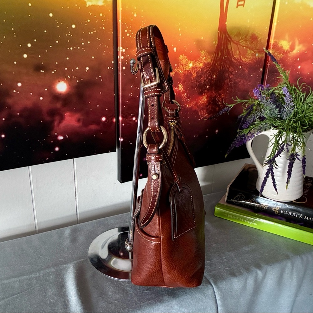 Dooney & Bourke Florentine Leather Shoulderbag - Picture 9 of 12